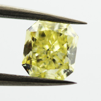 Fancy Intense Yellow, 1.06 carat, VS1