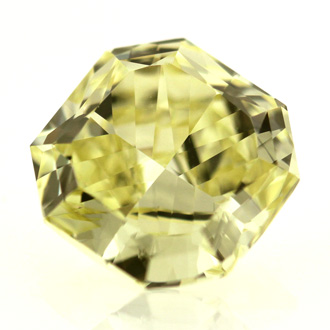 Fancy Intense Yellow Diamond, Radiant, 1.44 carat, VS1 - B
