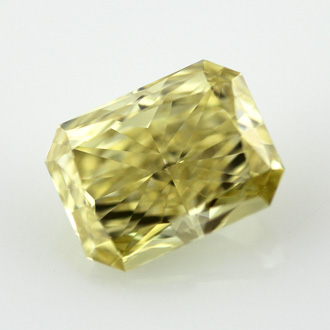 Fancy Intense Yellow Diamond, Radiant, 2.23 carat, VVS2 - B