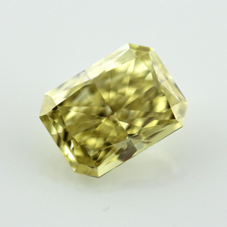 Fancy Intense Yellow Diamond, Radiant, 2.23 carat, VVS2