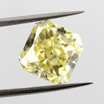 Fancy Intense Yellow, 4.06 carat, SI2