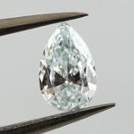 Fancy Light Bluish Green, 0.25 carat, VS1