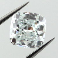 Fancy Light Bluish Green, 0.55 carat, VS1