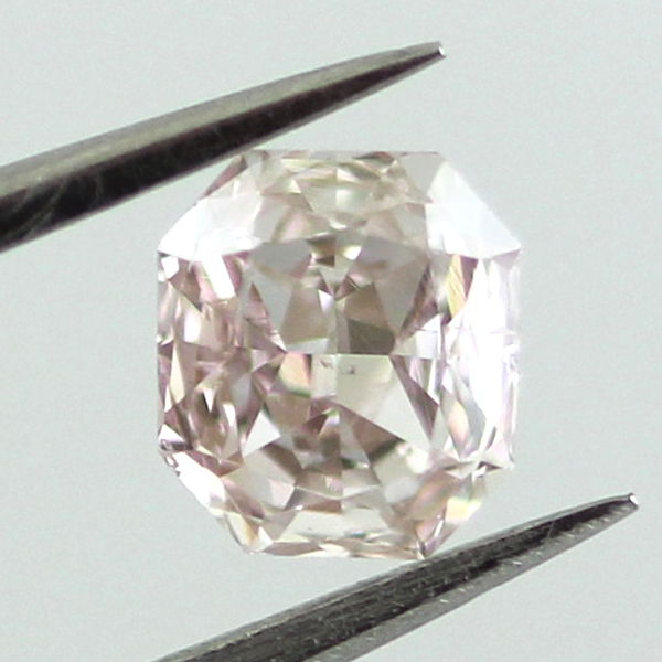 Fancy Light Brown Pink Diamond, Radiant, 0.41 carat, SI1 - B