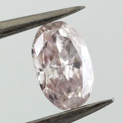 Fancy Light Brown Pink, 0.53 carat