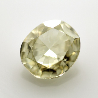 Fancy Light Brownish Yellow Diamond, Cushion, 1.70 carat, VS1 - B