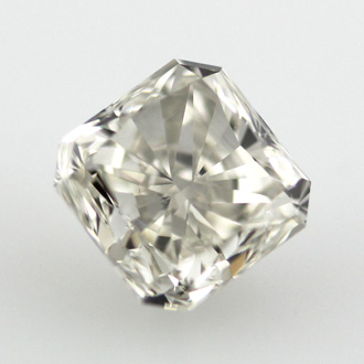 Fancy Light Gray Diamond, Radiant, 1.91 carat, SI2