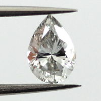 Fancy Light Gray Diamond, Pear, 0.56 carat - Thumbnail