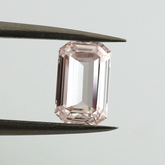 Fancy Light Pink Diamond, Emerald, 1.02 carat, VS2 - B