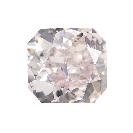 Fancy Light Pink Diamond, Radiant, 0.34 carat, VS2