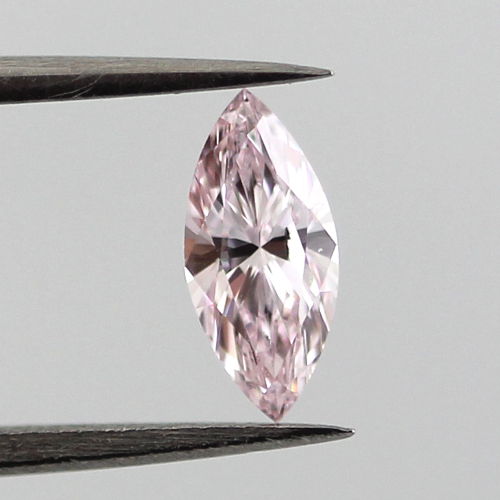 Fancy Light Pink Diamond, Marquise, 0.28 carat, VS1