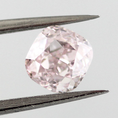 Fancy Light Pink Diamond, Cushion, 0.70 carat, SI2 - B