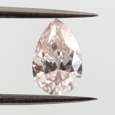 Fancy Light Pink Diamond, Pear, 0.55 carat, SI1 - B