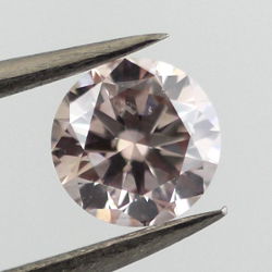 Fancy Light Pinkish Brown, 0.51 carat