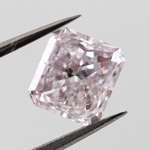 Fancy Light Pinkish Purple Diamond, Radiant, 1.04 carat - Thumbnail