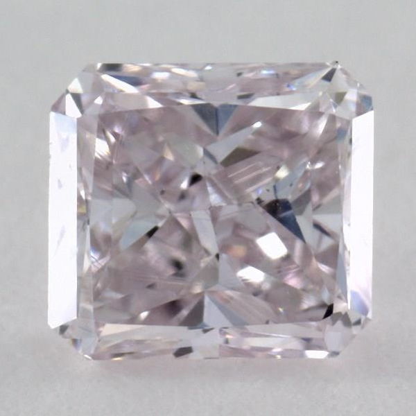 Fancy Light Pinkish Purple Diamond, Radiant, 0.41 carat, VS2