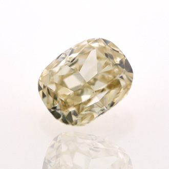 Fancy Light Yellow Brown, 0.71 carat, VS1