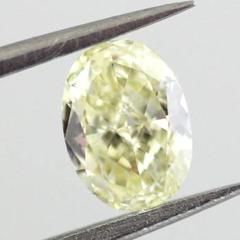 Fancy Light Yellow, 0.53 carat, VVS1