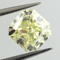 Fancy Light Yellow, 1.01 carat, VVS2