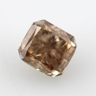 Fancy Orange Brown Diamond, Radiant, 2.01 carat, VS2 - B