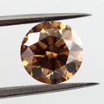 Fancy Orange Brown, 1.28 carat, SI1