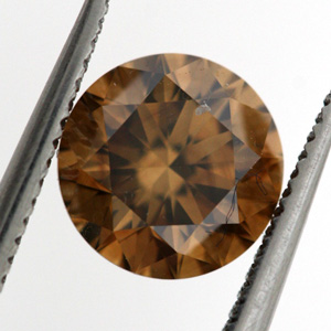 Fancy Orange Brown, 0.81 carat, VS2