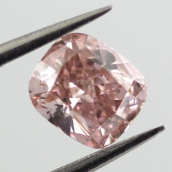 Fancy Orangy Pink, 0.51 carat, SI1