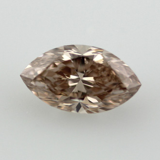 Fancy Pink Brown Diamond, Marquise, 1.21 carat