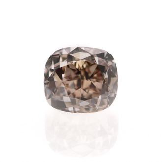 Fancy Pink Brown Diamond, Cushion, 0.81 carat - B