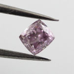 Fancy Pink Purple, 0.19 carat, SI2