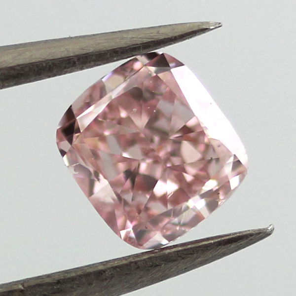 Fancy Pink Diamond, Cushion, 0.46 carat, SI2 - B