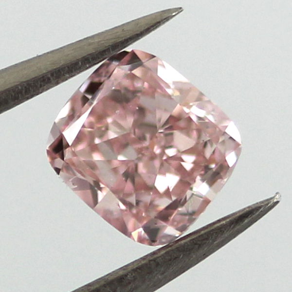 Fancy Pink Diamond, Cushion, 0.46 carat, SI2