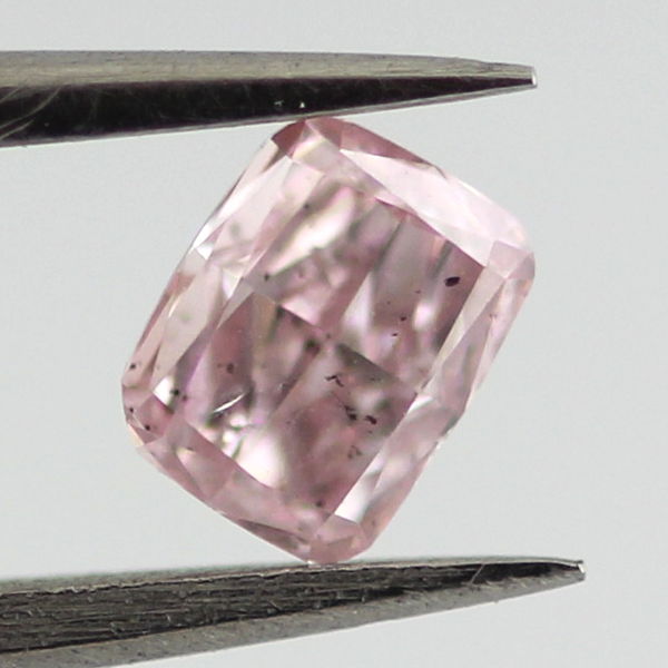 Fancy Pink Diamond, Cushion, 0.24 carat, SI2