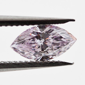 Fancy Purple Pink Diamond, Marquise, 0.28 carat, VS2