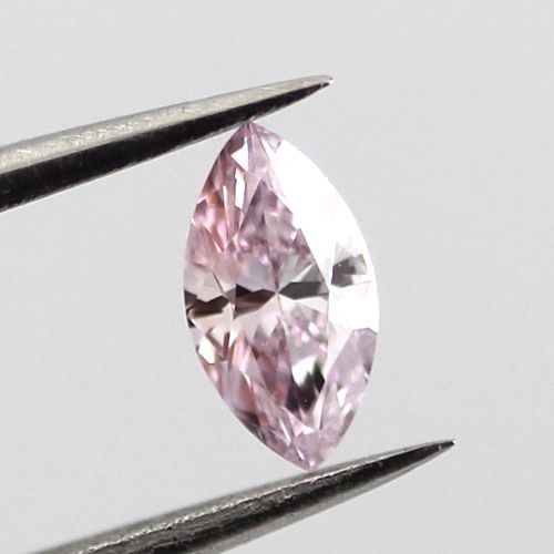 Fancy Purple Pink Diamond, Marquise, 0.21 carat, VS1 - B