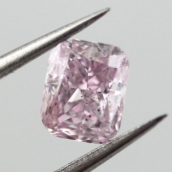 Fancy Purple Pink Diamond, Cushion, 0.54 carat, I1 - B