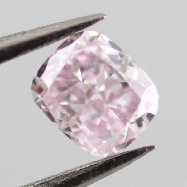 Fancy Purple Pink Diamond, Cushion, 0.20 carat, VS2 - B