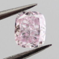 Fancy Purple Pink Diamond, Cushion, 0.20 carat, VS2 - Thumbnail