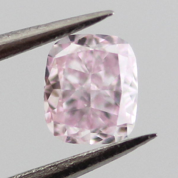 Fancy Purple Pink Diamond, Cushion, 0.20 carat, VS2