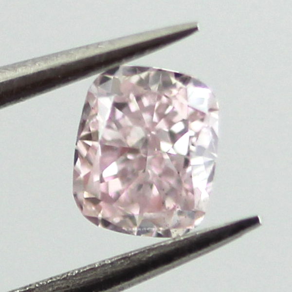 Fancy Purple Pink Diamond, Cushion, 0.24 carat, SI1