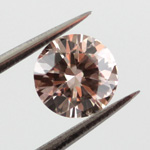 Fancy Purplish Brown, 0.43 carat, SI1