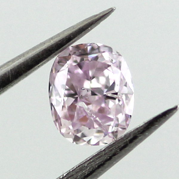 Fancy Purplish Pink Diamond, Oval, 0.22 carat - B