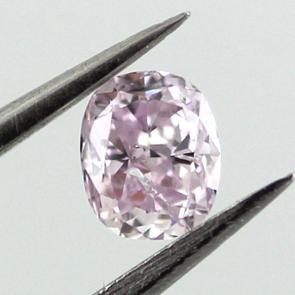 Fancy Purplish Pink Diamond, Oval, 0.22 carat