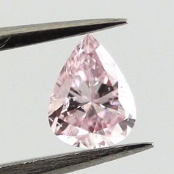 Fancy Purplish Pink, 0.19 carat, I1