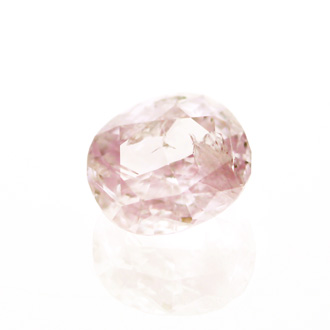 Fancy Purplish Pink Diamond, Oval, 0.33 carat - B