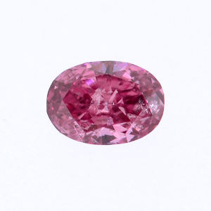 Fancy Vivid Purplish Pink, 0.11 carat