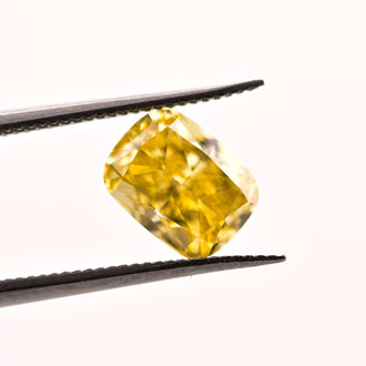 Fancy Vivid Yellow, 1.20 carat, IF