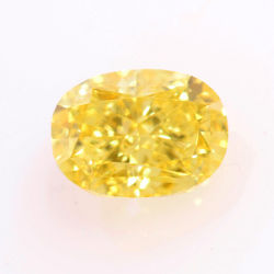 Fancy Vivid Yellow, 1.39 carat, VS1