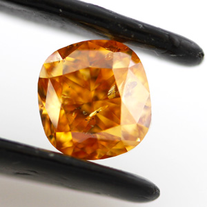 Orange Diamond - Fancy Vivid Yellowish Orange, 1.53 carat, ID-100603
