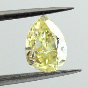 Fancy Yellow, 2.12 carat, SI2